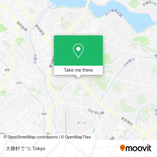大勝軒てつ map