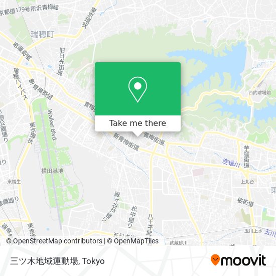 三ツ木地域運動場 map