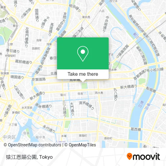 猿江恩賜公園 map