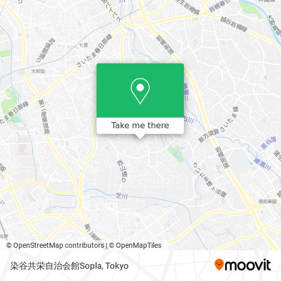 染谷共栄自治会館Sopla map