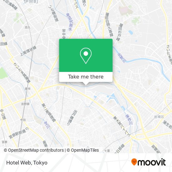 Hotel Web map