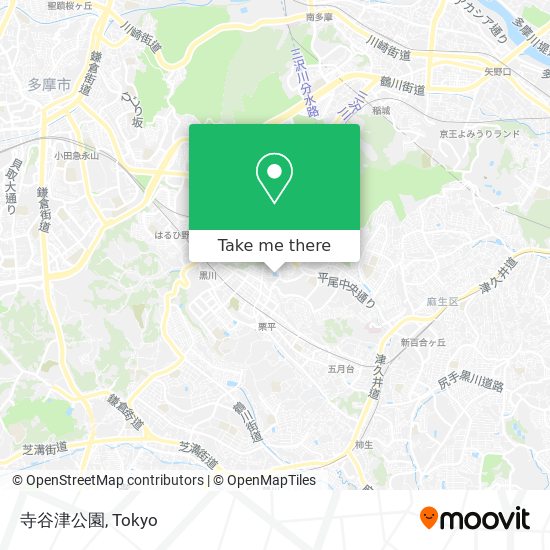 寺谷津公園 map