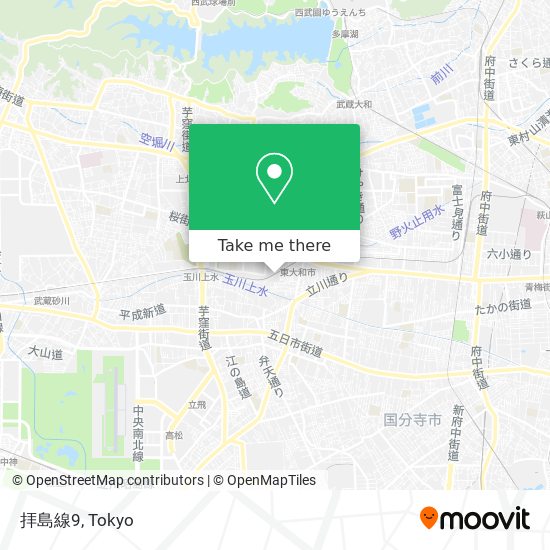 拝島線9 map