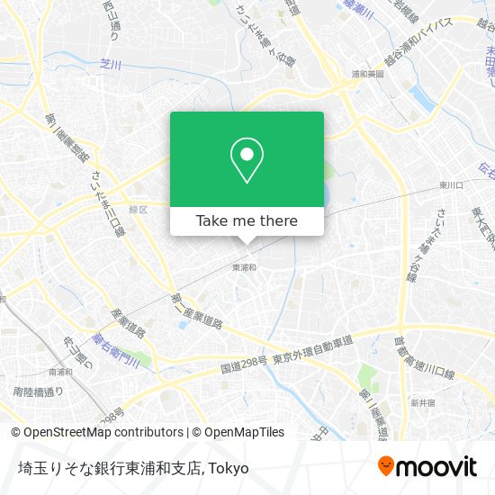 埼玉りそな銀行東浦和支店 map