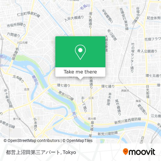 都営上沼田第三アパート map