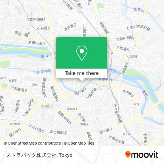ストラパック株式会社 map