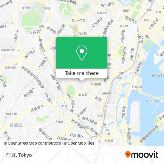 前庭 map