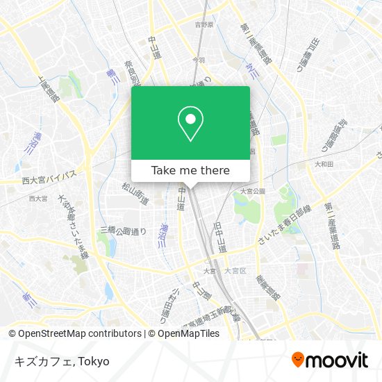 キズカフェ map