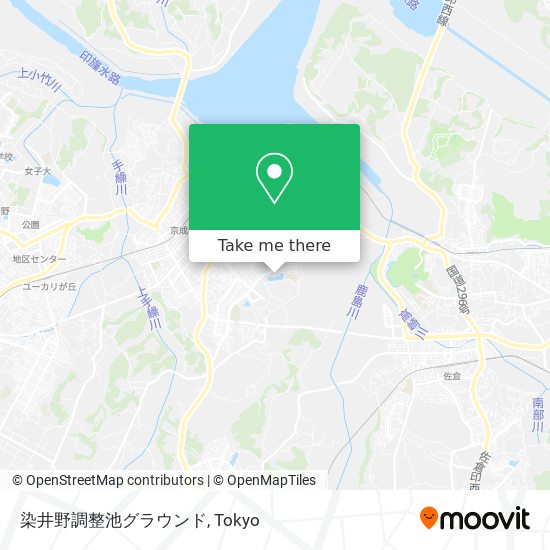 染井野調整池グラウンド map