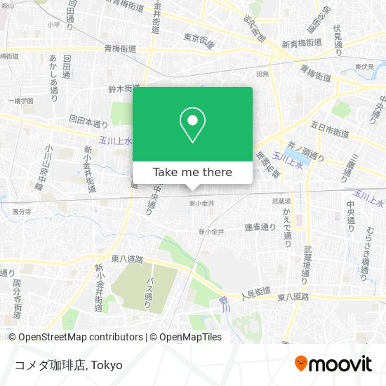 コメダ珈琲店 map