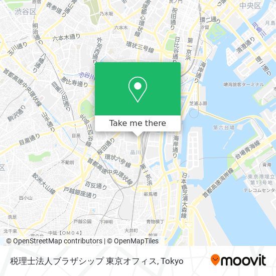 税理士法人ブラザシップ 東京オフィス map