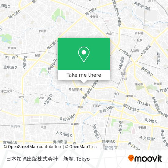 日本加除出版株式会社　新館 map