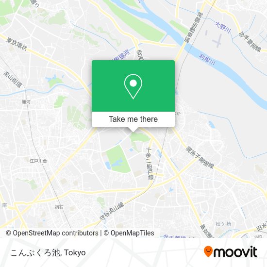 こんぶくろ池 map