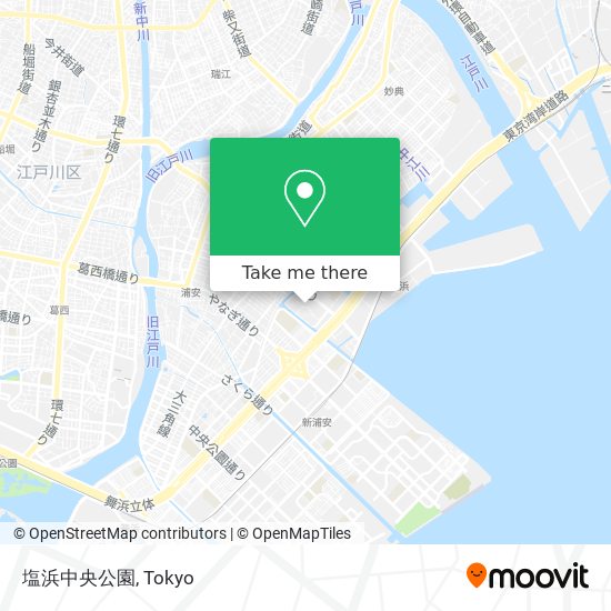 塩浜中央公園 map