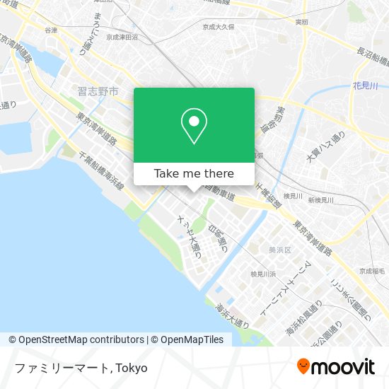 ファミリーマート map