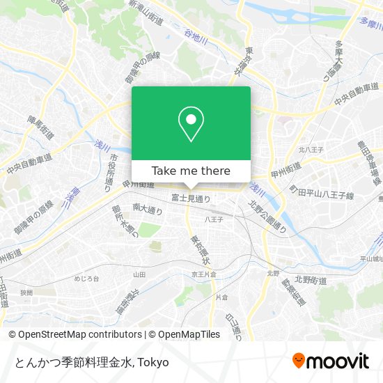 とんかつ季節料理金水 map