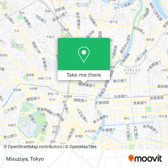 Misuzuya map