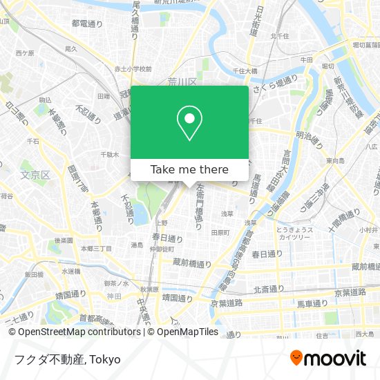 フクダ不動産 map