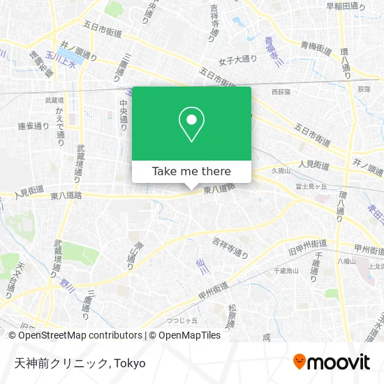 天神前クリニック map