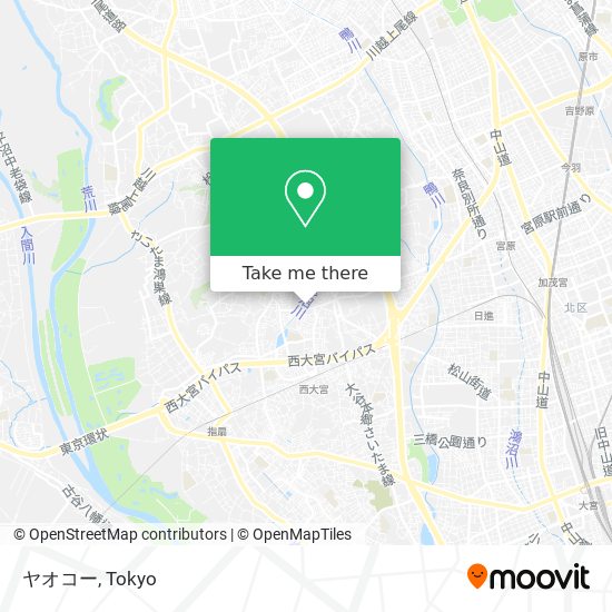 ヤオコー map