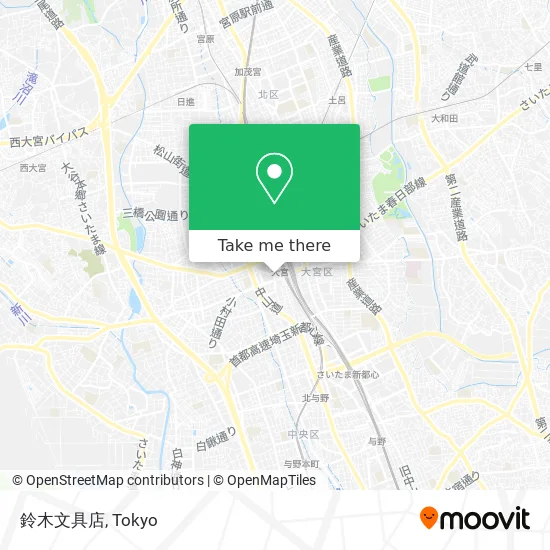 Suzuki Stationery Store map
