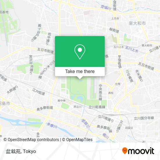 盆栽苑 map