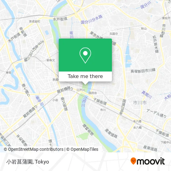 小岩菖蒲園 map
