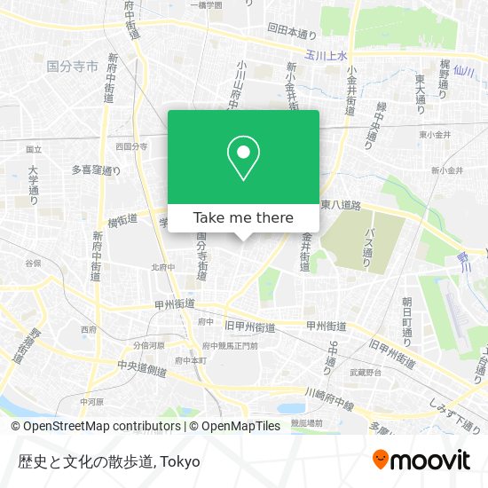 歴史と文化の散歩道 map