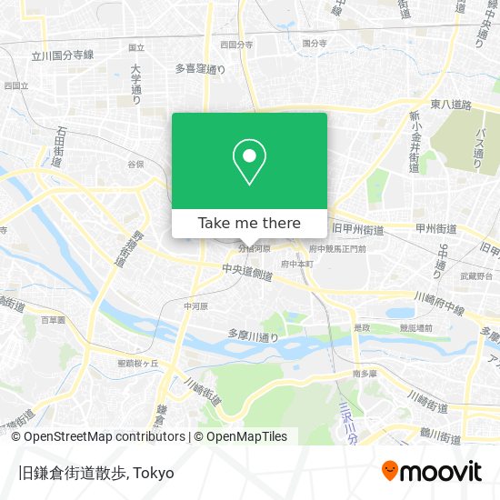 旧鎌倉街道散歩 map