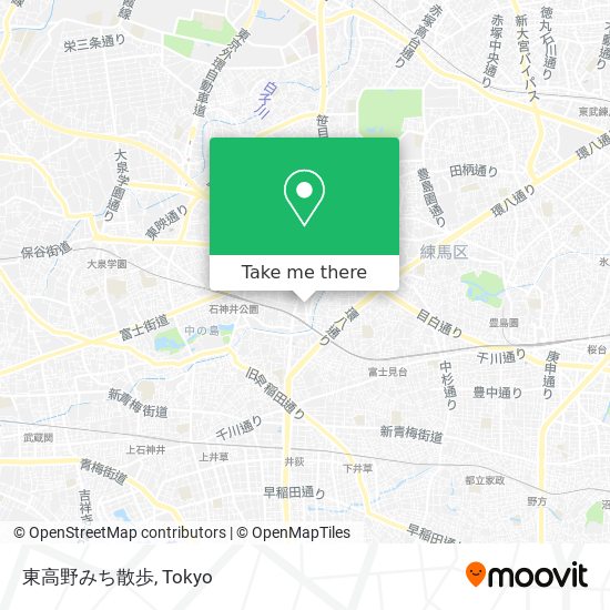 東高野みち散歩 map