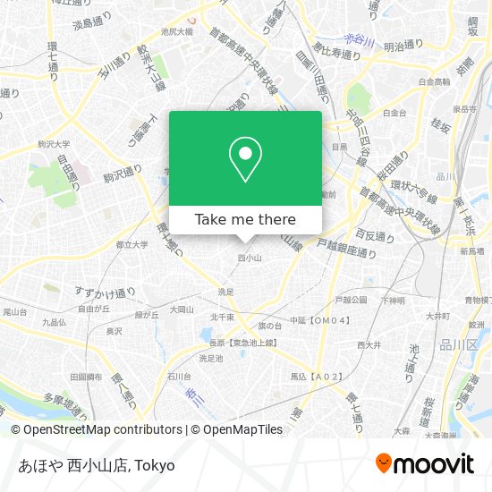 あほや 西小山店 map