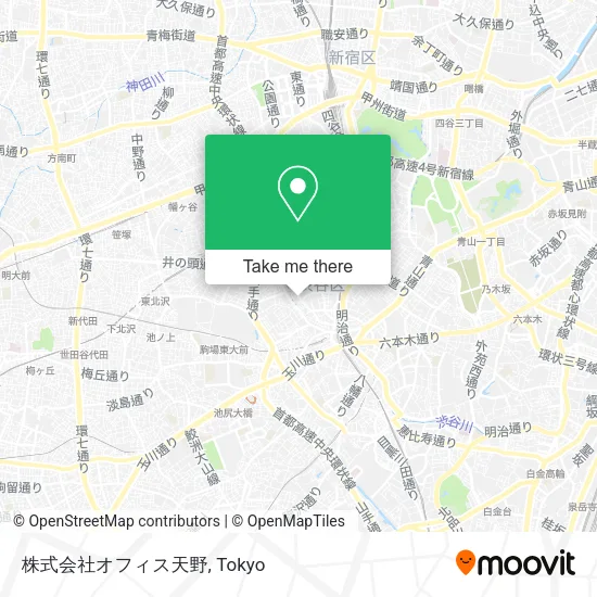 株式会社オフィス天野 map