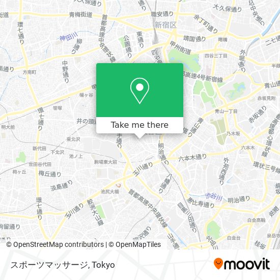 スポーツマッサージ map