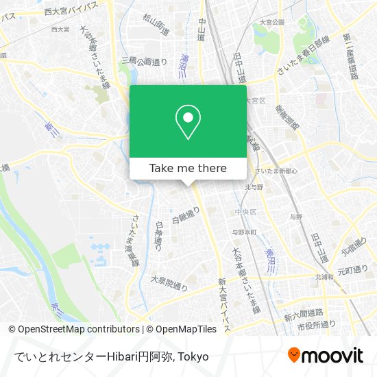 でいとれセンターHibari円阿弥 map