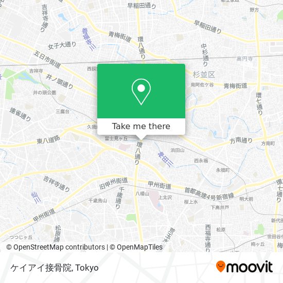 ケイアイ接骨院 map