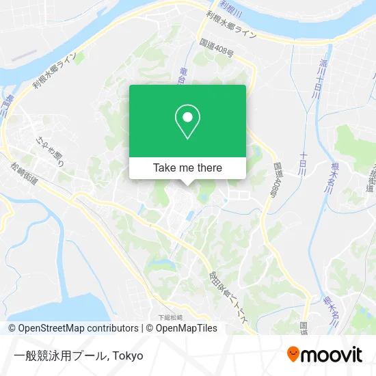 一般競泳用プール map