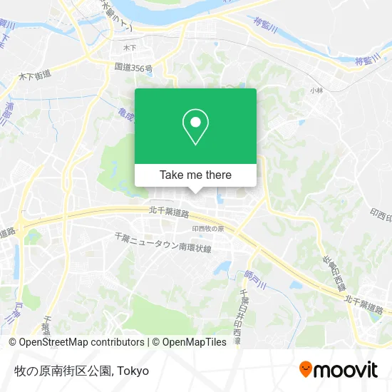 牧の原南街区公園 map