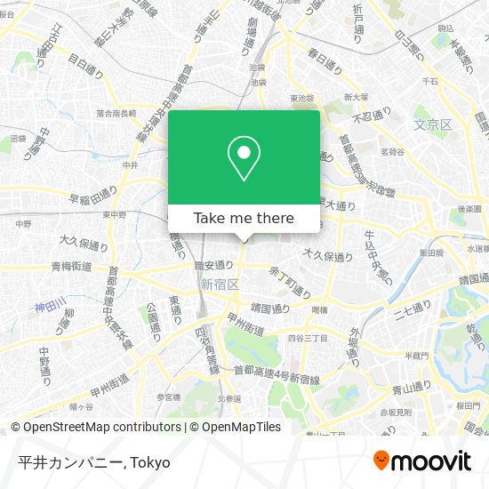 平井カンパニー map