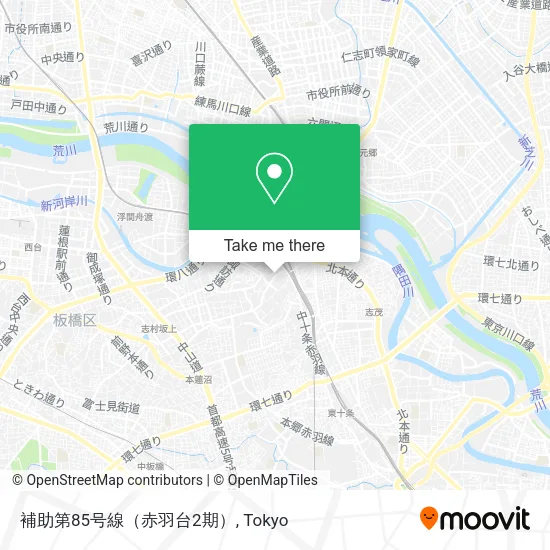 補助第85号線（赤羽台2期） map