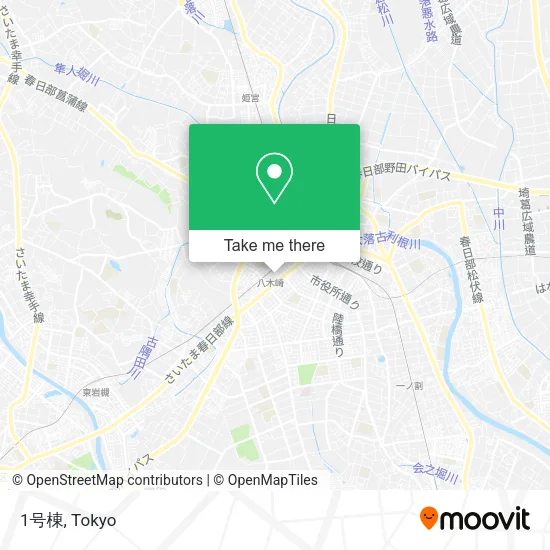 1号棟 map