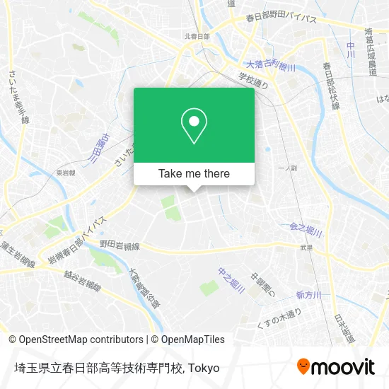 埼玉県立春日部高等技術専門校 map