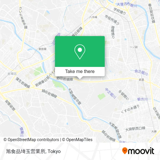 旭食品埼玉営業所 map