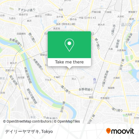 デイリーヤマザキ map