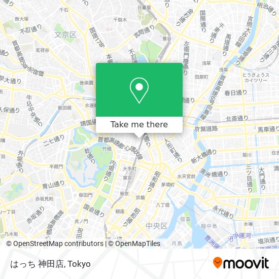はっち 神田店 map