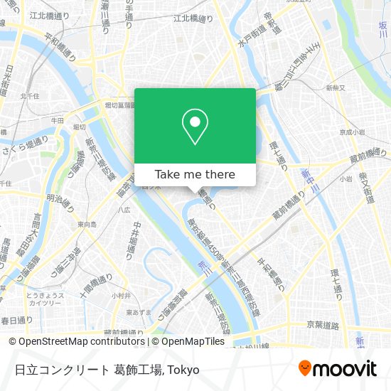 日立コンクリート 葛飾工場 map