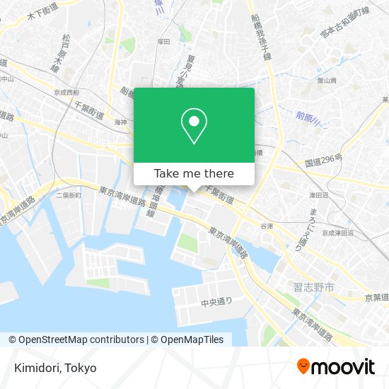 Kimidori map