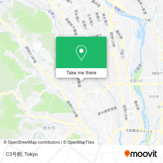 C3号館 map