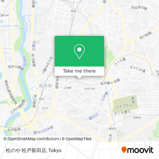 松のや 松戸新田店 map