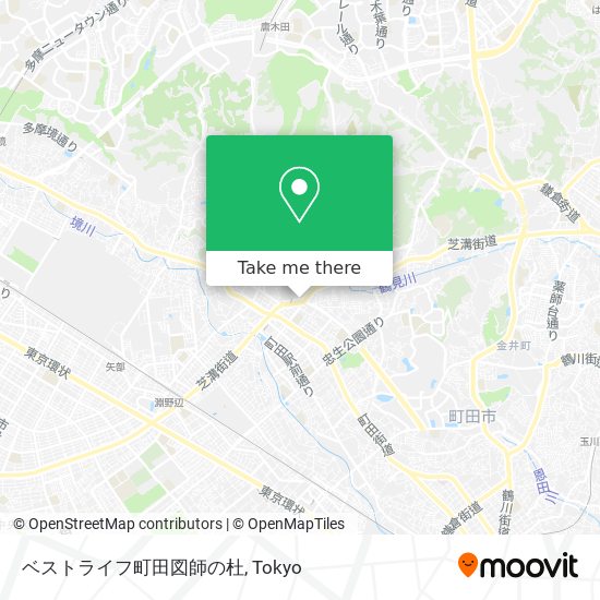 ベストライフ町田図師の杜 map