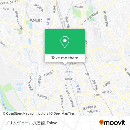 プリムヴェール八番館 map